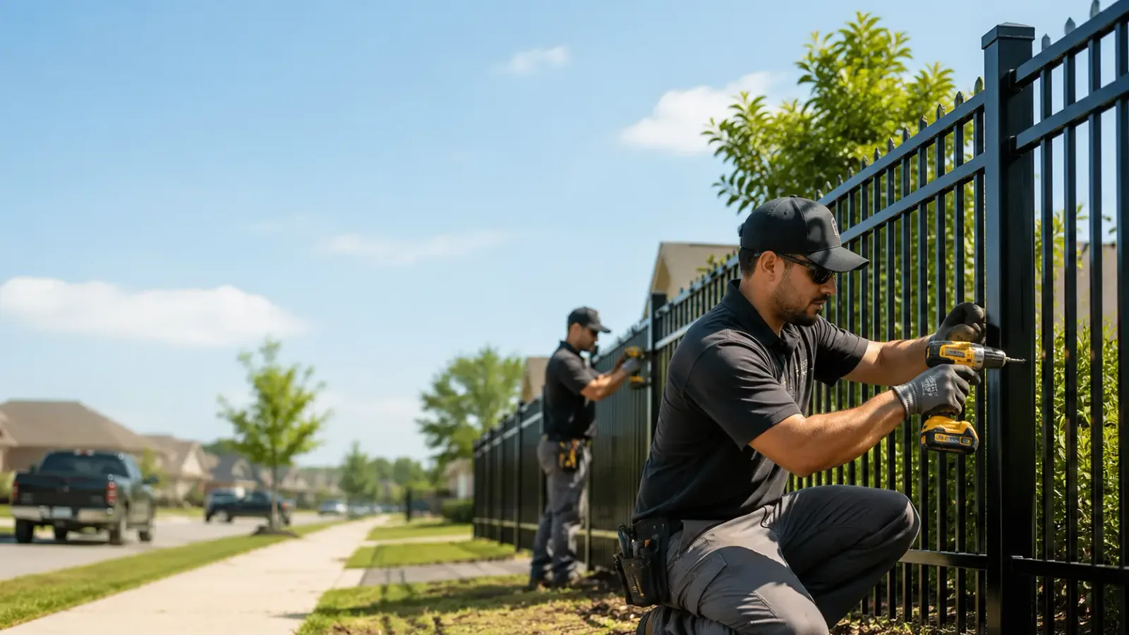 Metal Fence Installation in Calvin, OK